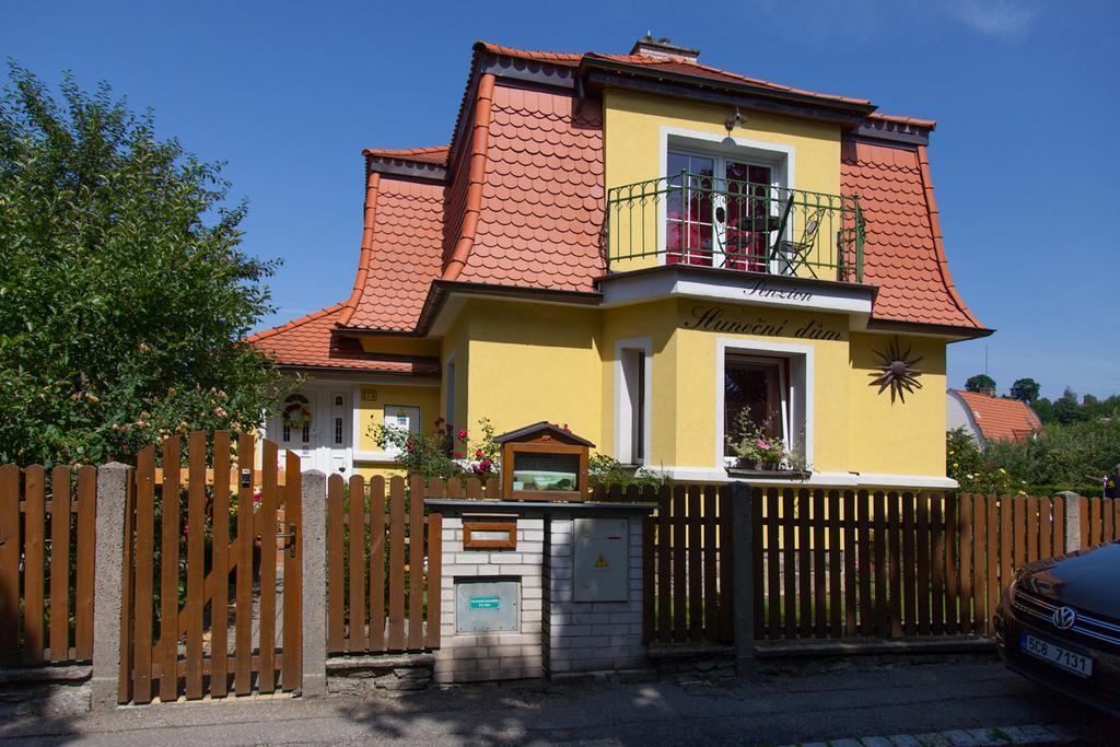 Slunecni Dum Český Krumlov Buitenkant foto